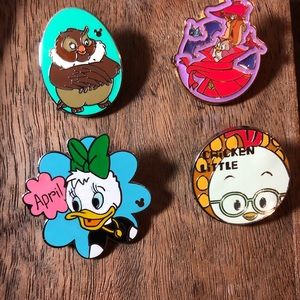 Assortment of Disney Bird Character Pins